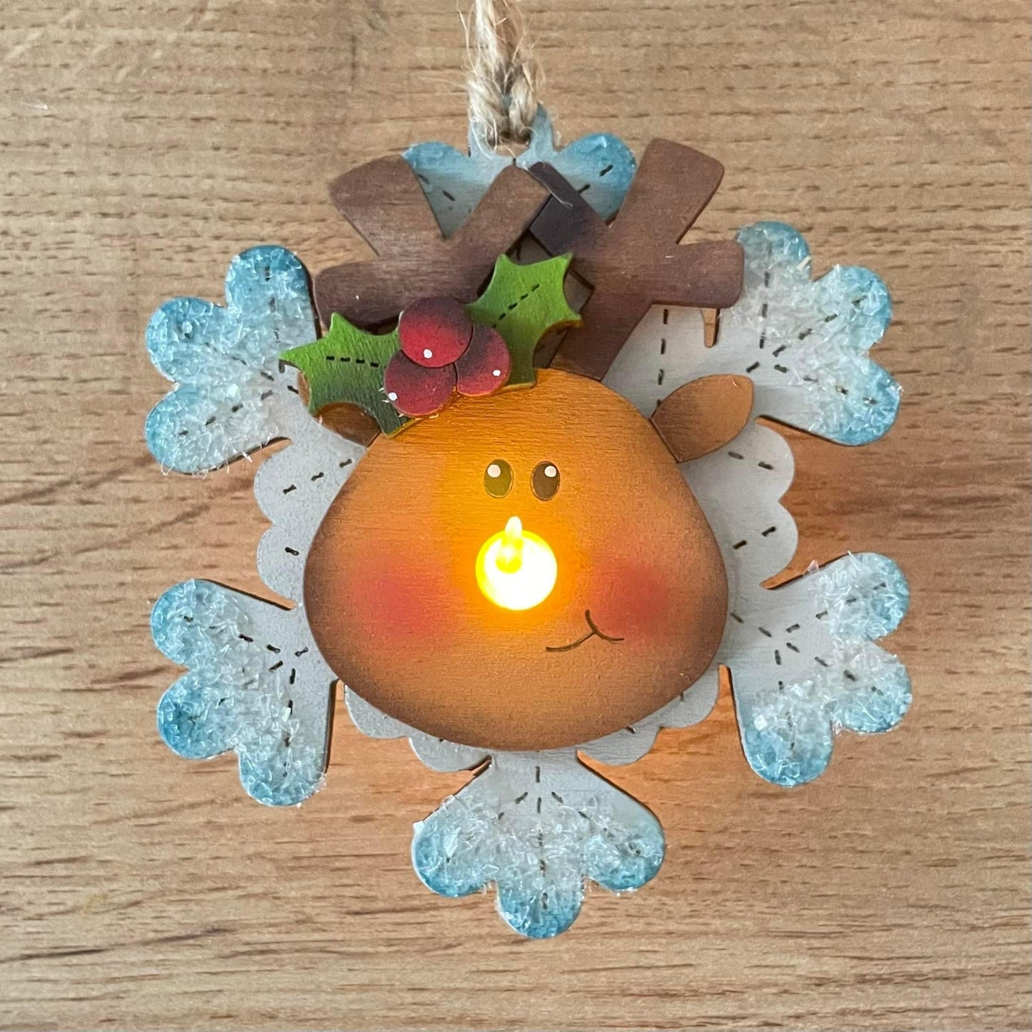 Addobbo fiocco di neve