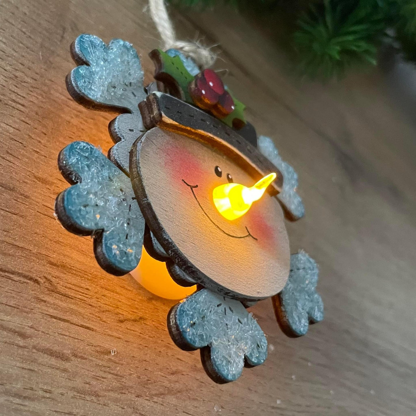 Addobbo fiocco di neve