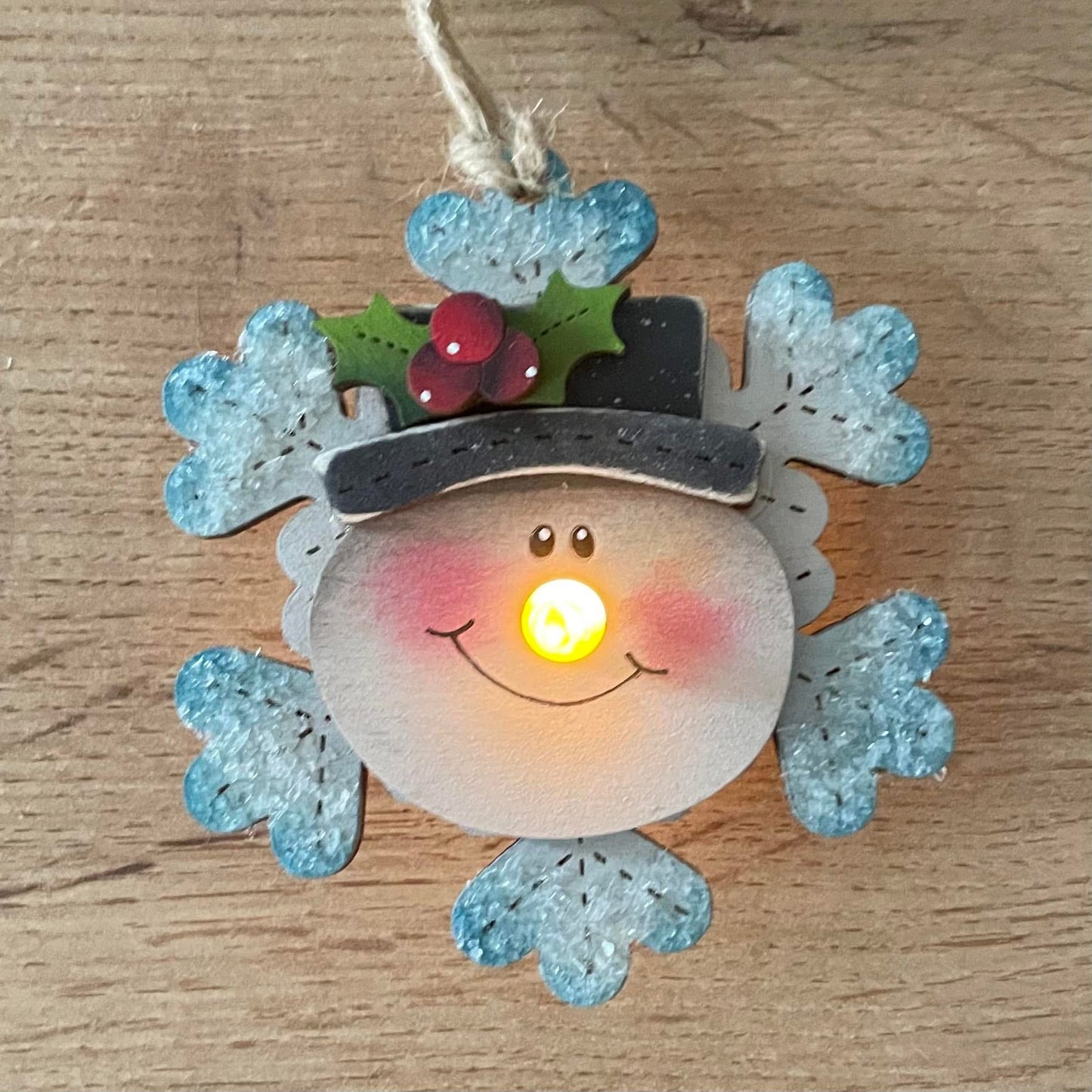 Addobbo fiocco di neve