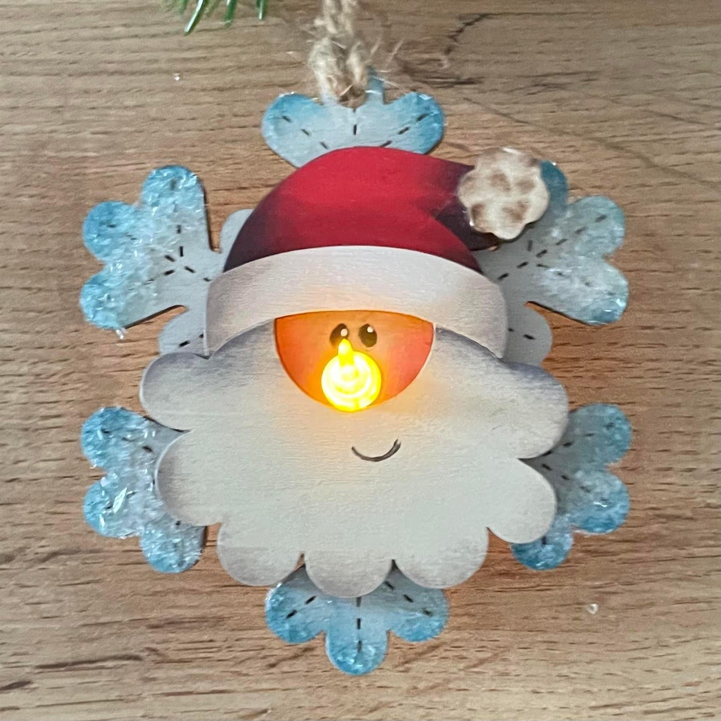 Addobbo fiocco di neve