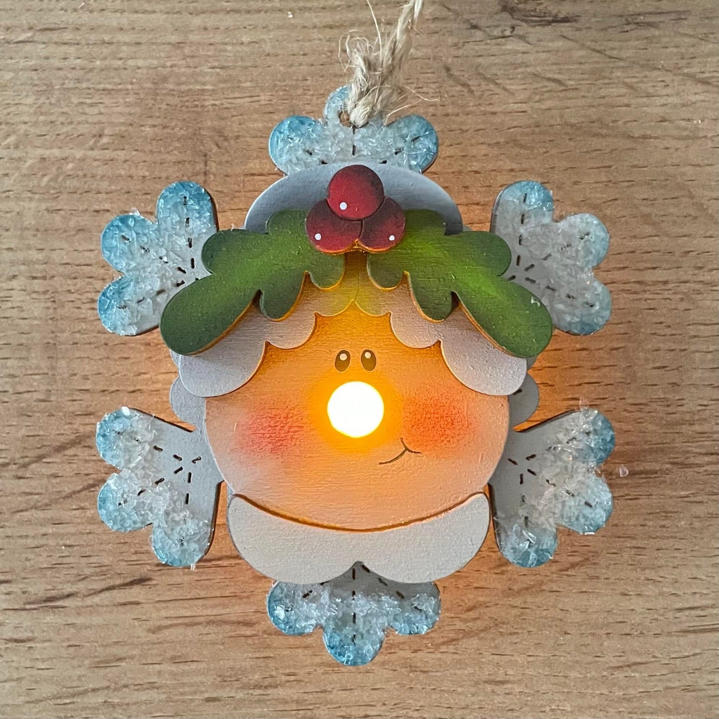 Addobbo fiocco di neve