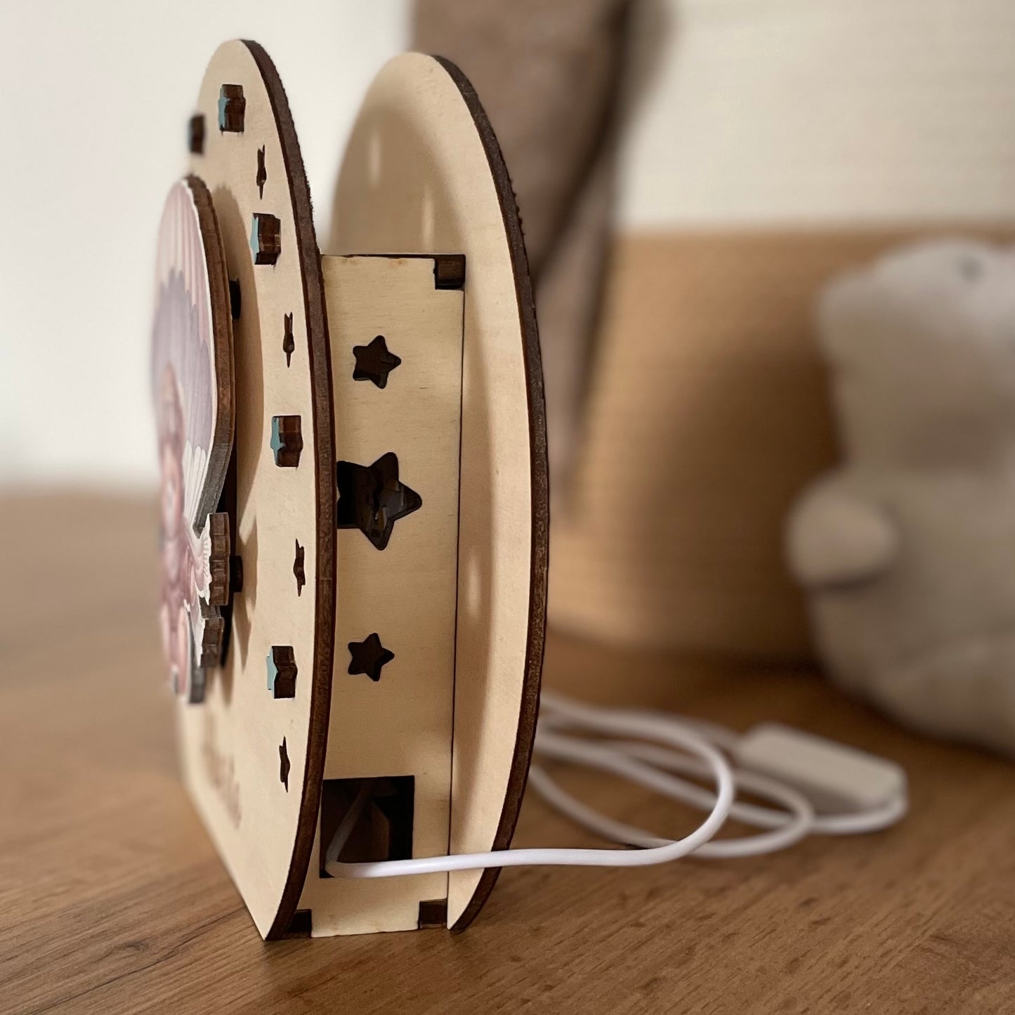 Lampada cameretta "Orsetto Aviatore"