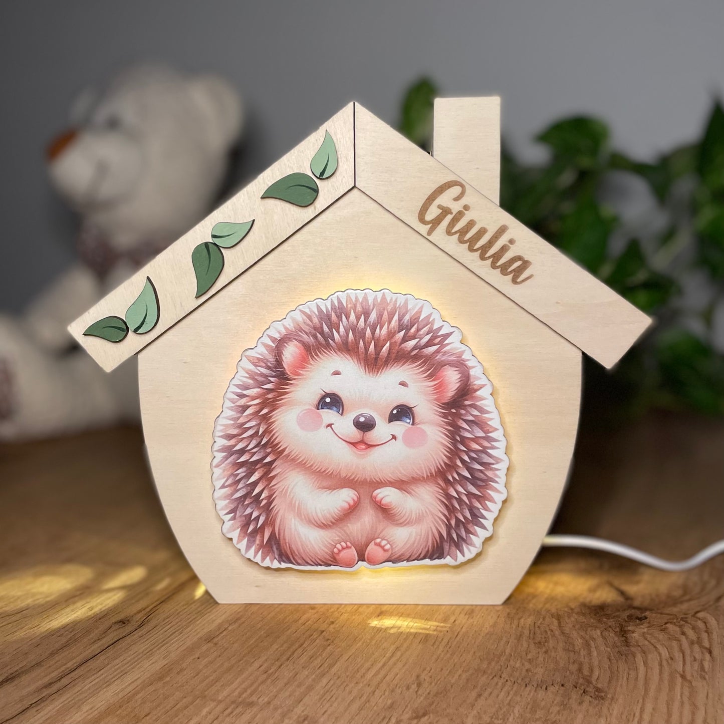 Lampada cameretta "Animali del Bosco"