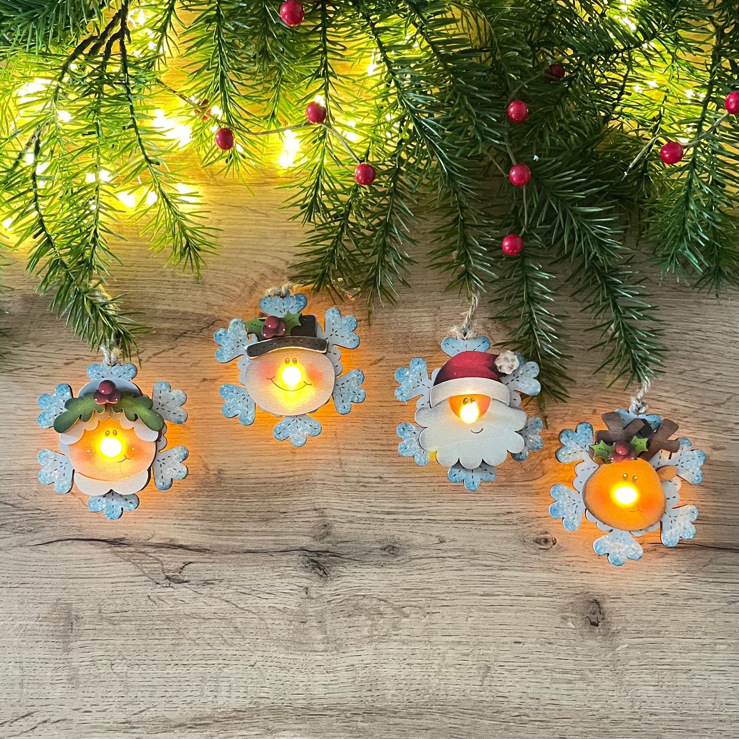 Addobbo fiocco di neve