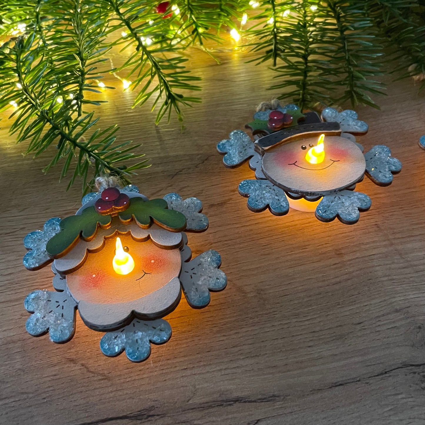 Addobbo fiocco di neve