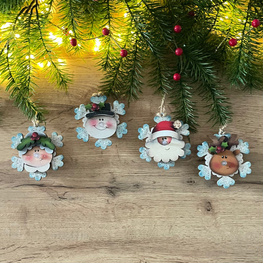 Addobbo fiocco di neve