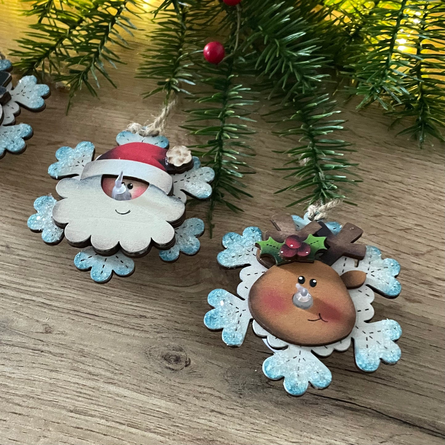 Addobbo fiocco di neve