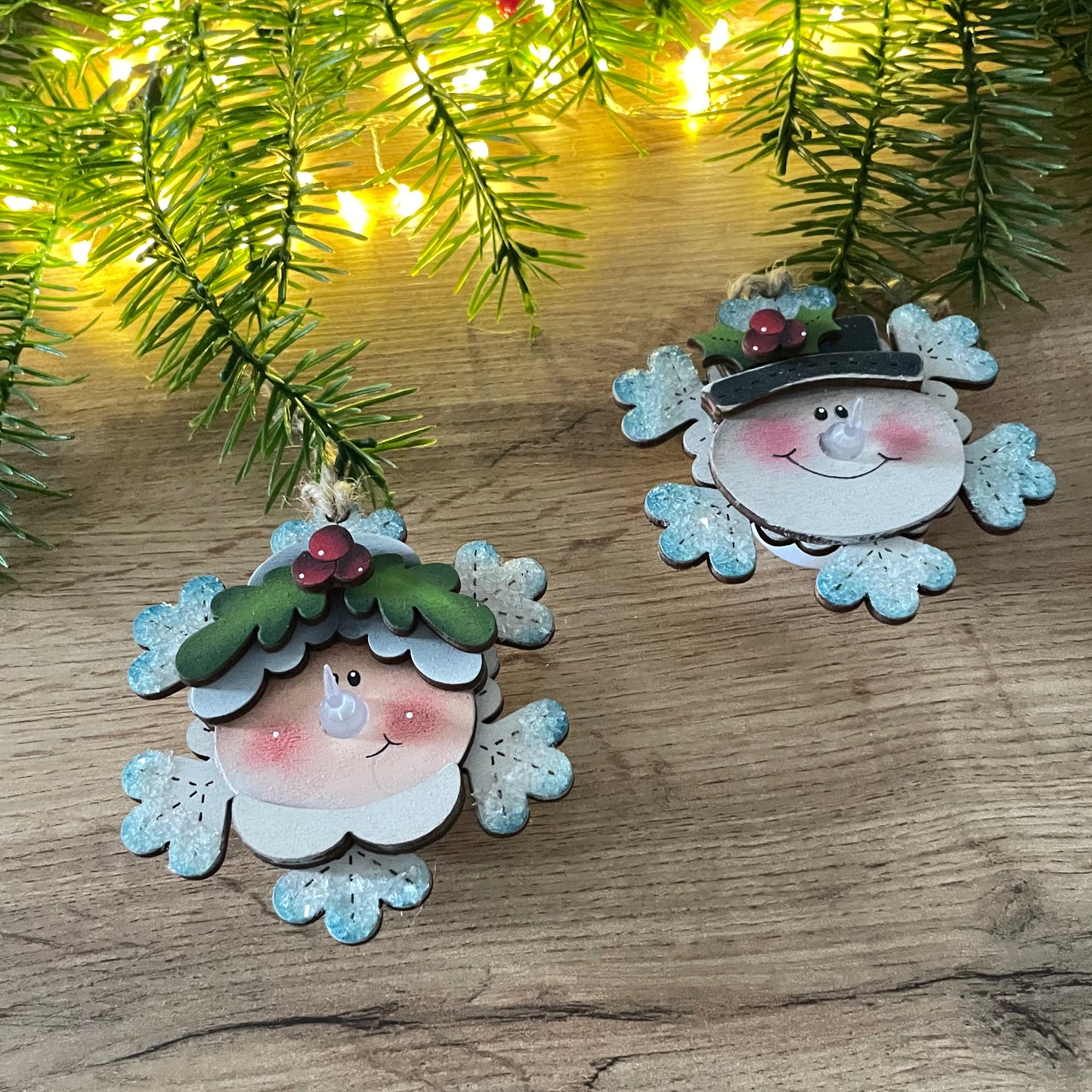 Addobbo fiocco di neve