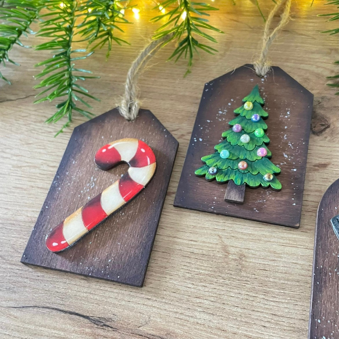 Tag Natale in legno